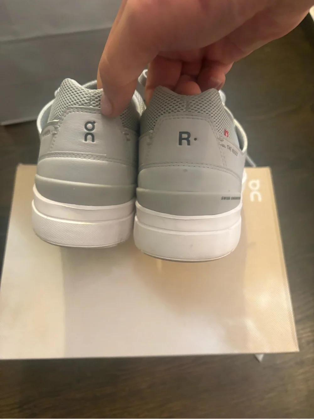 On cloud the Roger 11.5 Sneakers in light grey Swiss engering